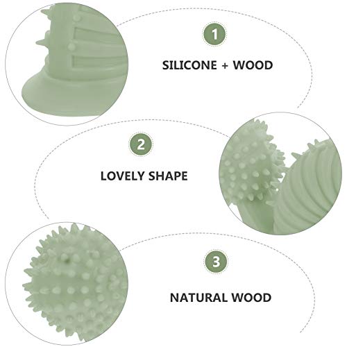 UKCOCO Brinquedos para Mastigar Cachorros Em Forma de Caracol Cachorro Escova de Dentes Brinquedos B