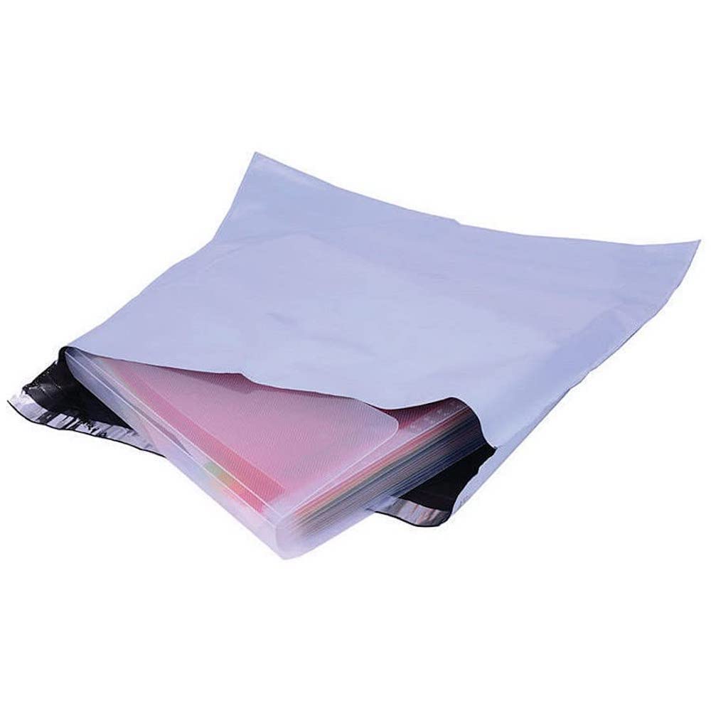 GosecureEnvelope Extra Strong Polythene 440 x 320 mm Opaque (Pack of 20)