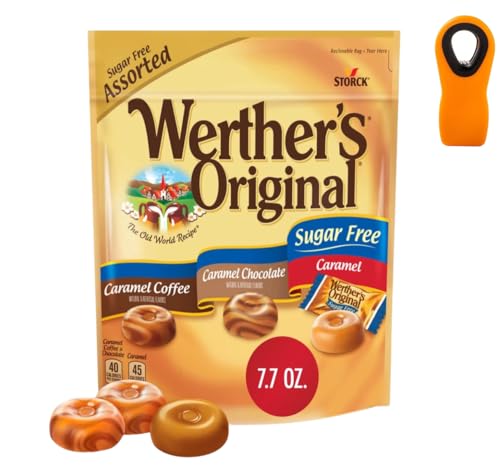 Werthers Original Hard Candy (7.70 OZ (Pack of 1) | Individually Wrapped Hard Sugar Free Caramel Candy image 4