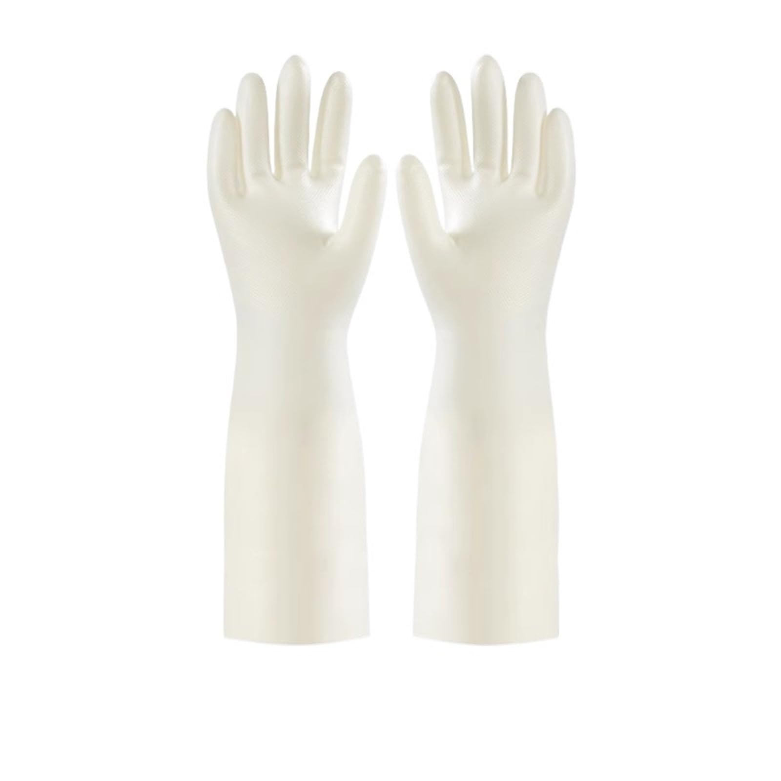 Guantes Limpieza Guantes de nitrilo blancos, duraderos y resistentes, ideales for lavar la cocina, impermeables, for limpieza del hogar accesorios