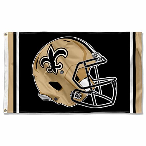 New Orleans Saints New Helmet Grommet Pole Flag