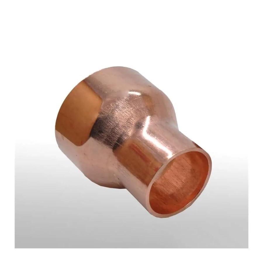 Kompatybilny 12 mm x 8 mm średnica wewnętrzna miedziany podajnik prosty łącznik redukcyjny złączka hydrauliczna Scoket Weld woda olej gazowy