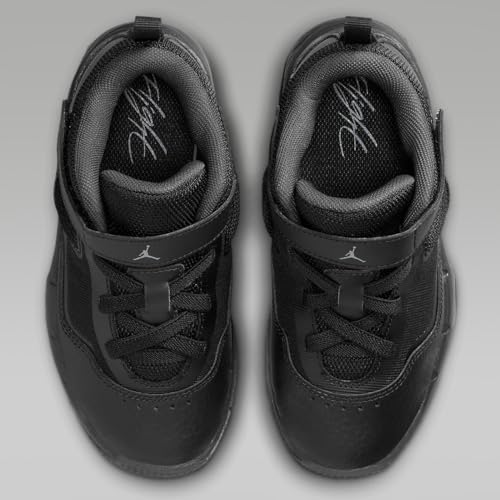 Nike Stay Loyal 3 Little Kids' Shoes (FB9923-001, Black/Anthracite/Cool Grey) Size 12