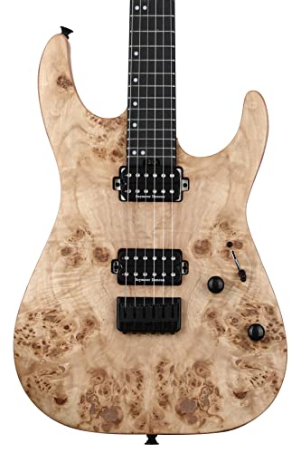 Charvel Pro-Mod DK24 HH HT E Mahogany with Poplar Burl, Ebony Fingerboard, Desert Sand - Les Beatles, Paul McCartney, John Lennon, RIngo Starr, George Harrison Charvel Pro-Mod DK24 HH HT E Mahogany with Poplar Burl, Ebony Fingerboard, Desert Sand