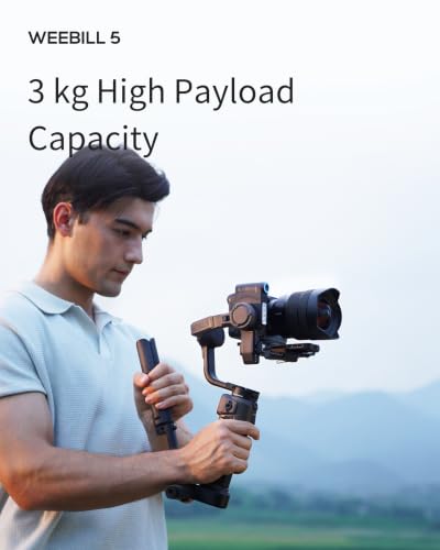 Image of ZHIYUN WEEBILL 5, Camera Gimbal Stabilizer, Fill Light, 1.8 inch Touchscreen