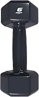 HALTER 6KG EMBORRACHADO SEXTAVADO PRETO