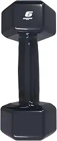 HALTER 6KG EMBORRACHADO SEXTAVADO PRETO