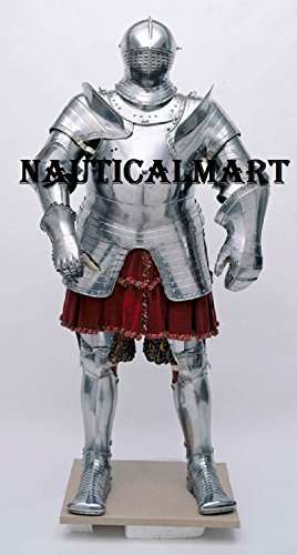 NauticalMart Medieval Wearable Knight Full Suit of Armor Costume