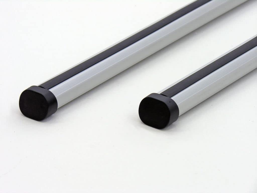 Portatutto Tetrax Totus 2167 Per Rail Aperti - 4 Attacchi, Portata 100 Kg, Barre In Acciaio Con Guaina