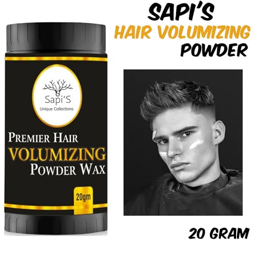 Image of Sapi'S | Premium Hair Volumizing powder for men | Matte Finish | 24 hrs hold | 100% natural & safe hair styling powder