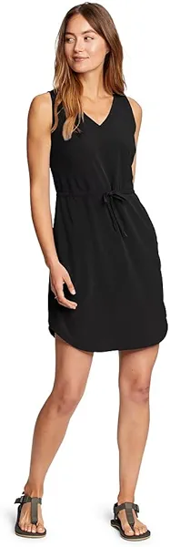 Eddie Bauer Women's Departure Easy Tank Dress - Solid