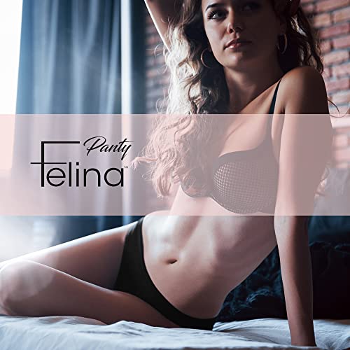 Felina | So Smooth Modal Hi Cut Panty | Hi Leg Opening Panties for Women | 5-Pack4