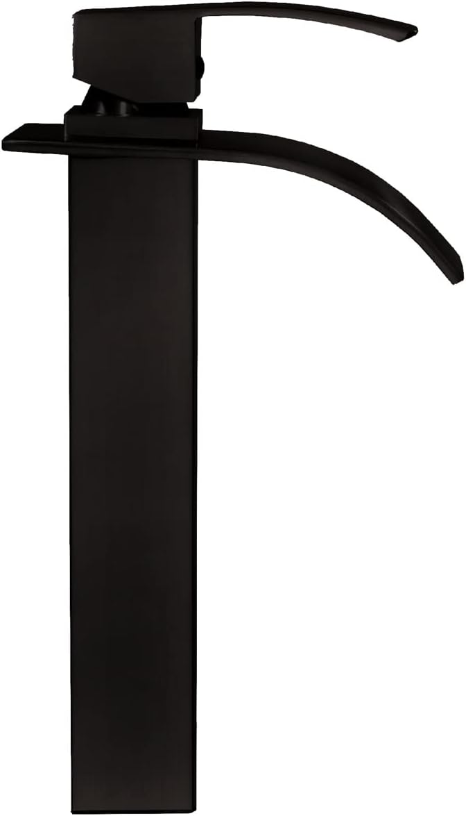 Miseno ML631 Remi 1.2/2.2 GPM Single Hole Waterfall Vessel Bathroom Faucet - Brushed Nickel