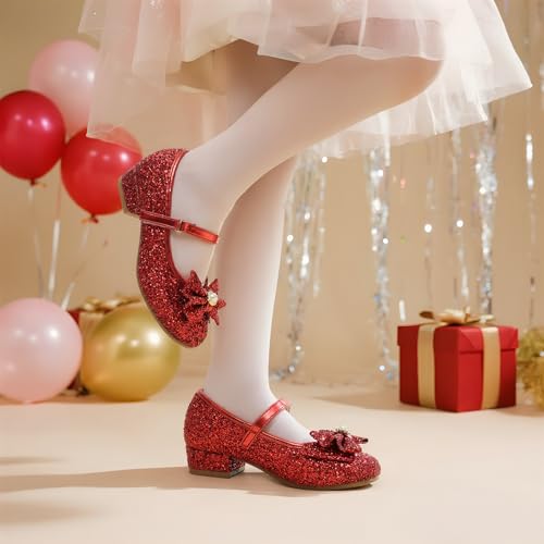 Image of DREAM PAIRS Girls Dress Shoes Toddler Princess Heels