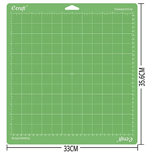 image for UNAOIWN Cutting Mat for Cricut Explore One/Air/Air 2/Maker, 8 Pack 12 