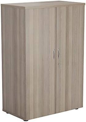 Office Hippo Desk High Cupboard, Lockable, Beech, 80 x 45 x 73 cm