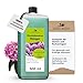 Produktbild Konfitee Rhododendron Dünger Flora Boost 500ml I Für bis zu 100L Gießwasser I Blumendünger für Rhododendron Pflanzen I Flüssiger Blatt- & Wurzeldünger I 100% natürlicher Pflanzendünger