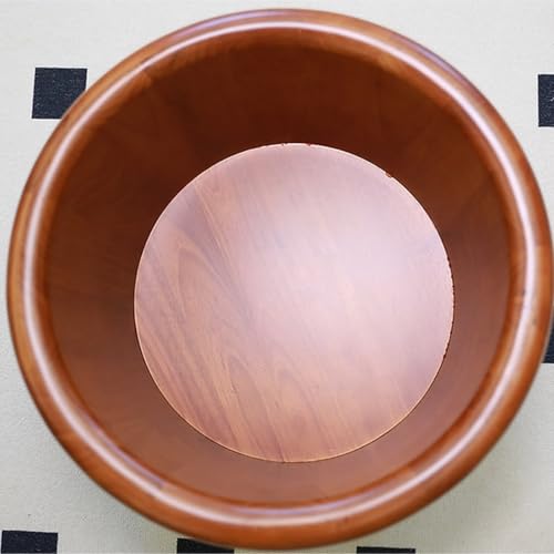 Spa de pies de madera para uso doméstico 41x31x26 cm miniatura 5