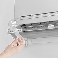 WITFORMS/Classic – verstellbarer AC-Luftabweiser geeignet für Split-Klimaanlagen Verbessert Kühlung und Heizkreislauf