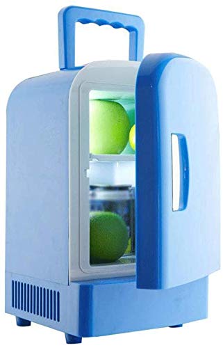 Autokühlschrank, 4L Mini-Elektrokühlbox, Blau, 12/220 V