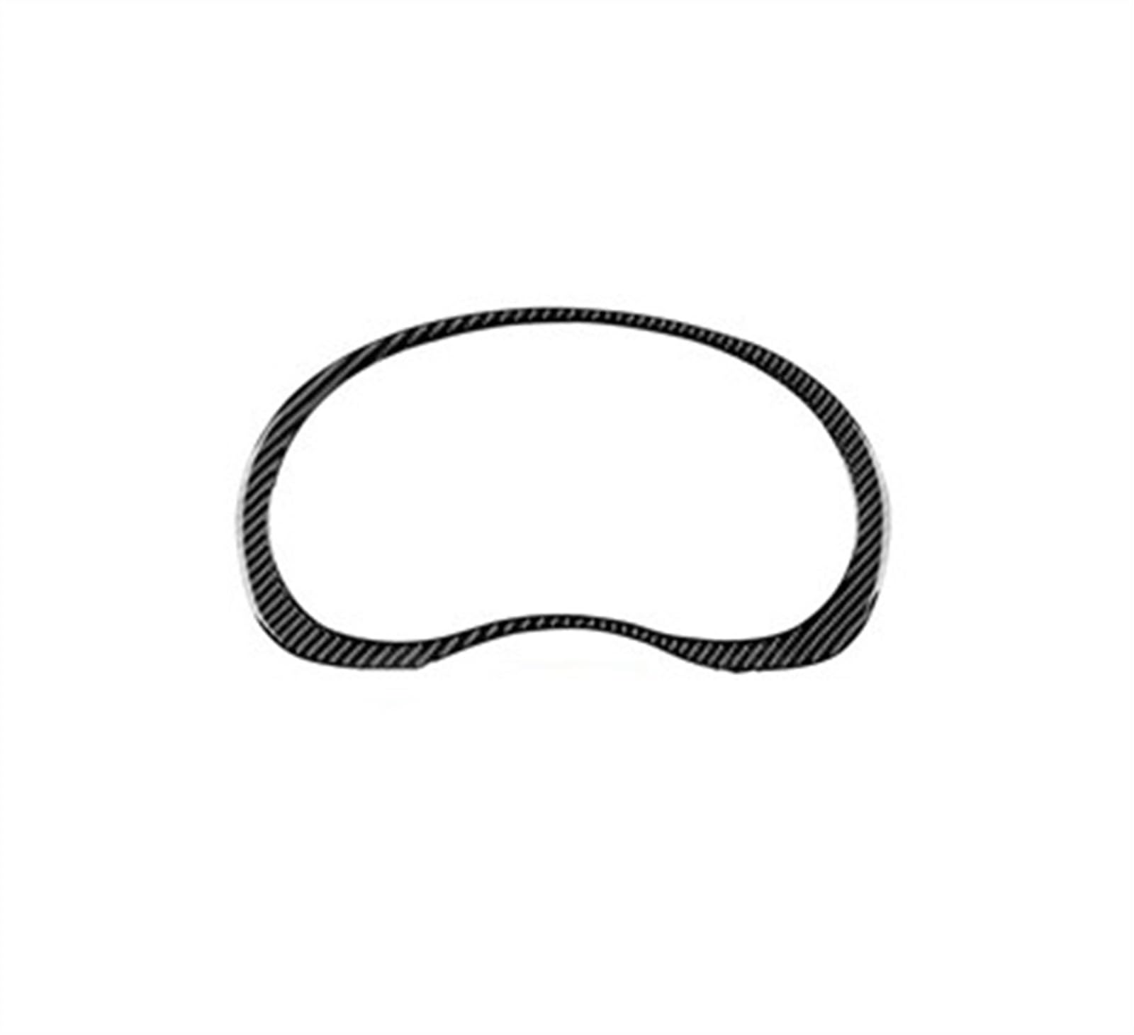 Car Decoration Interior Accessories Speedometer Dashboard Frame Sticker for Subaru WRX Saloon 2015-2021 Anti-dust(Black Carbon)