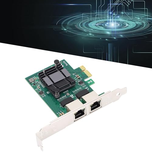 Dual Port Gigabit Network Card for 82575 Chipset High Performance PCIe X1 for Desktops and Servers miniatura 3