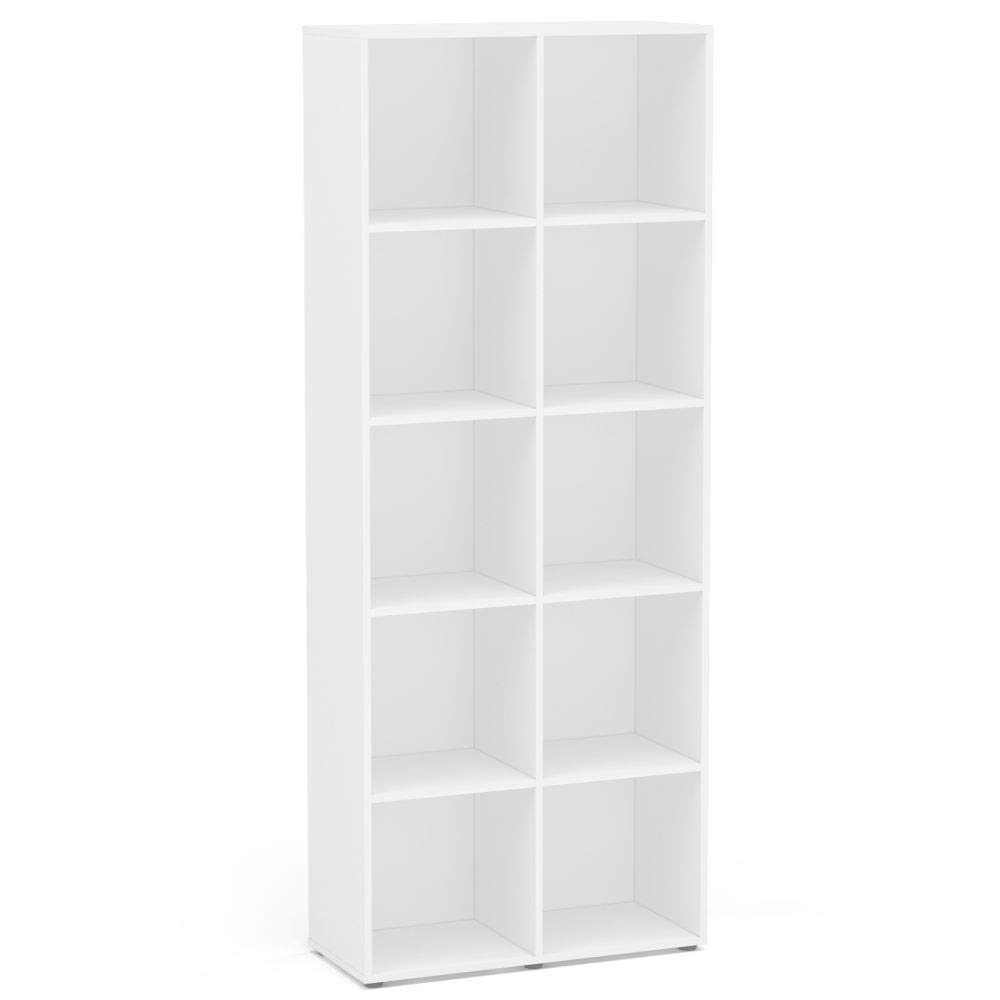 Politorno Caracol Bookcase - 10 niches-2480
