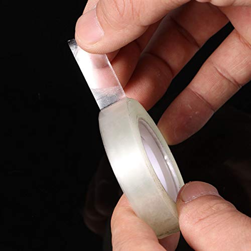 NUOBESTY 12 peças, fita transparente, material de escritório para crianças, escritório, escola, arti