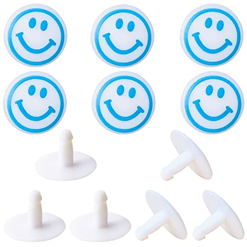 Lopau Replacement Rivets for Croc EVA Sandals(Repair Parts/Plastic Button) Clog Replacement Buttons