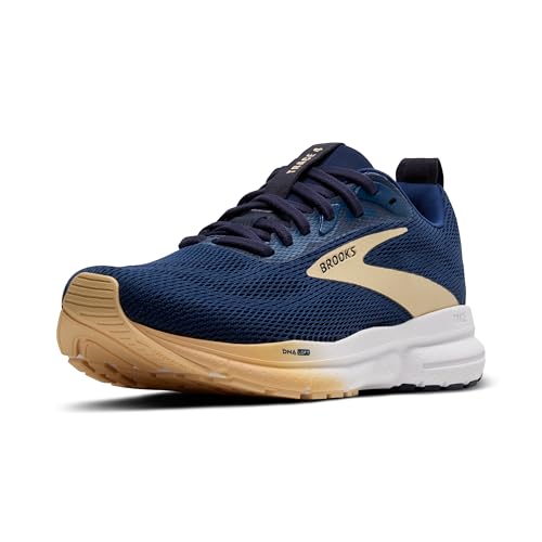 Brooks Trace 4 Laufschuhe Neutralschuh Damen blau - Navy/apricot/Peacoat 40