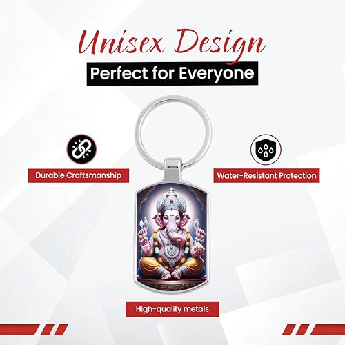 Image of Premium Printed Metal Keychain for Men & Women | High-Definition Artwork Print | Durable Key Ring for Car, Bike, Home & Office Keys | Stylish Decorative Key Holder Gift