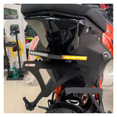 Support de plaque d'immatriculation moto Duke 2020-2025 pour remplacer la bavette