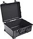 PELI 1560 Schutzkoffer mit Rollen und Einziehbarem Teleskopgriff, IP67 Wasserdicht, 44L Volumen, Mit Schaumstoffeinlage (Anpassbar), Schwarz