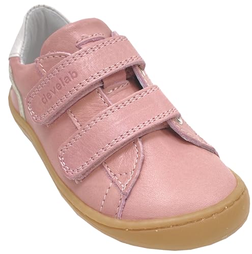 Develab Low Top Barfuß - Sneaker aus Leder mit Herz Patch 47052...