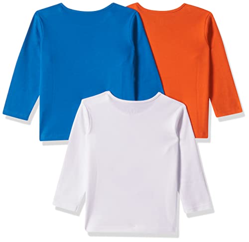 Image of Amazon Brand - Jam & Honey Baby Boy's Full Sleeves 100% Cotton Printed Regular Fit T-Shirts | New Born Baby Clothes-0 to 24 Months (Pack of 3)