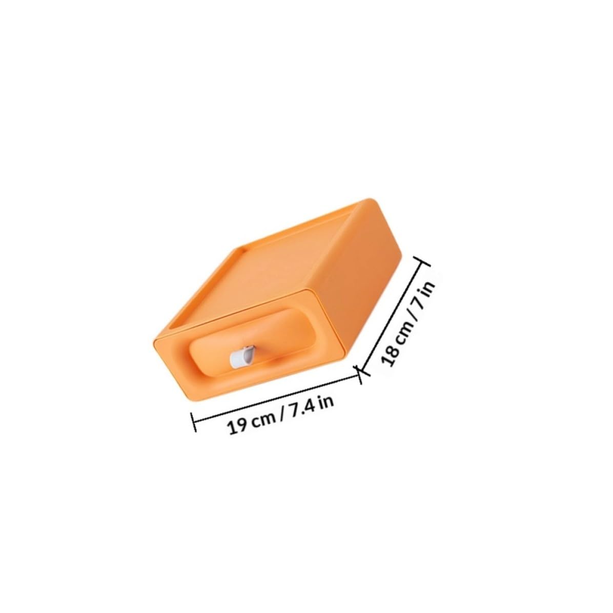 4 Pezzi Contenitore da Scrivania Cassetto in Plastico per Casa