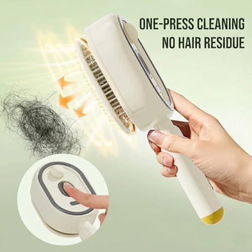 Cepillo eléctrico de vapor para cabello morado miniatura 4