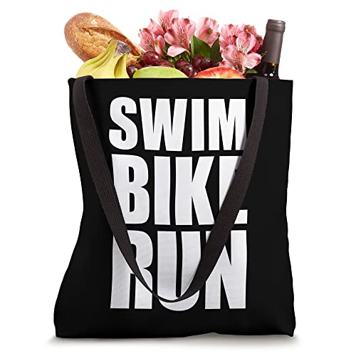 Bolso Tote Triathlon Sport Swim Bike Run miniatura 4