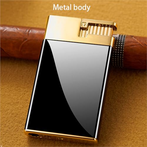 Encendedor de butano ultrafino con cuerpo de metal de alta durabilidad 4