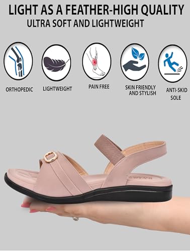 BLISS BALANCE Extra Soft Memory Foam Doctor Sandal Purple - Image 6