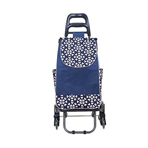 QINAIDI Carretilla De Compras Liviana, Resistente Y Plegables para Un Fácil Almacenamiento Carro Plegable,B