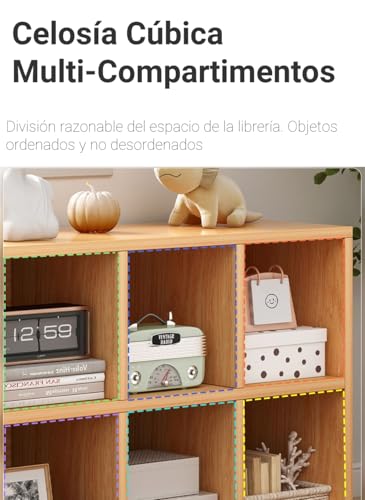 Libreros Y Estantes, Home librero madera Marca RWDSDWT (3)
