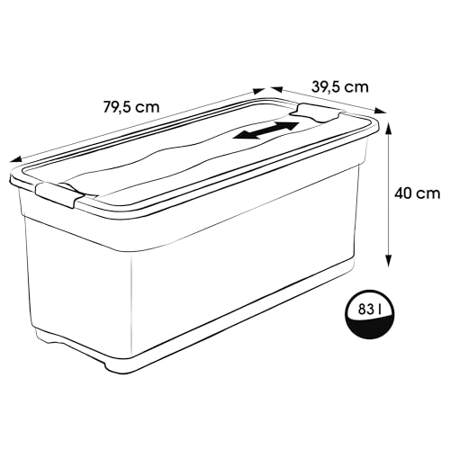 keeeper Set 2X Cornelia 83L la solution pour ranger les couettes et objets volumineux - 3