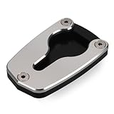 Plaque Extension Pour Varadero Pour XL1000V Pour XL125V Pour XL 1000 125 V 2001-2011 2010 2009 Béquille De Moto Extension De Béquille Latérale Agrandisseur Plaque Pad(Color-E)