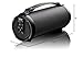 Tyler Wireless Bluetooth Speaker Water Resistant Long Range 200 watt Rechargeable Boombox USB MP3 Micro SD AUX Inputs Fm Radio Sound & Bass Carry Strap Lightweight for Home Outdoor Stereo