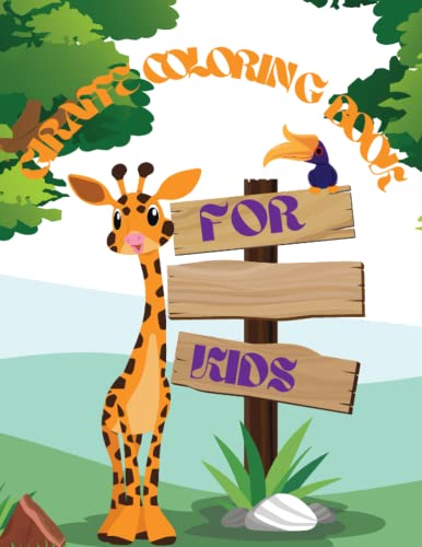 Giraffe Coloring Book For Kids: Coloring for kids and Activity 100 pages with cute giraffes, Amazings giraffes colors books for Girls and boy Age 4-8(8.5' x 11”)