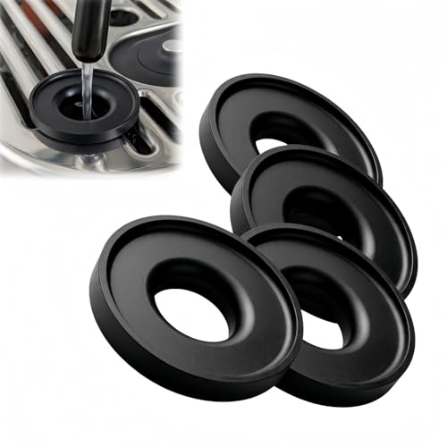 Steam Wand Funnel Compatible with Breville Sage Bambino Plus, Anti-Splash Purge Water Guide, Espresso Machine Drip Tray Alignment Tool