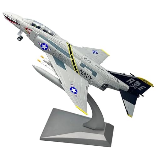 Kit de construcción de avión F-4C Phantom a escala 1:100, el regalo militar ideal 4