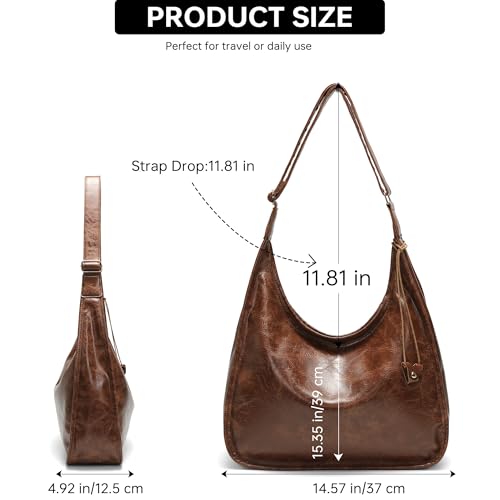 Bolso Hobo grande para mujer GEMIU miniatura 4