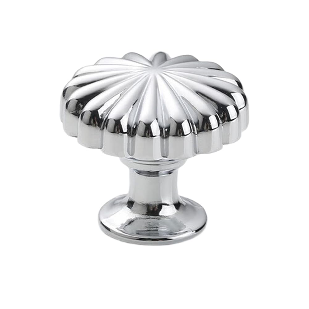 Ijsdnvjndx As Shown Chrome Silver Drawer Knob Vintage Brass Cabinet Handle For Wardrobe And Dresser Single Hole